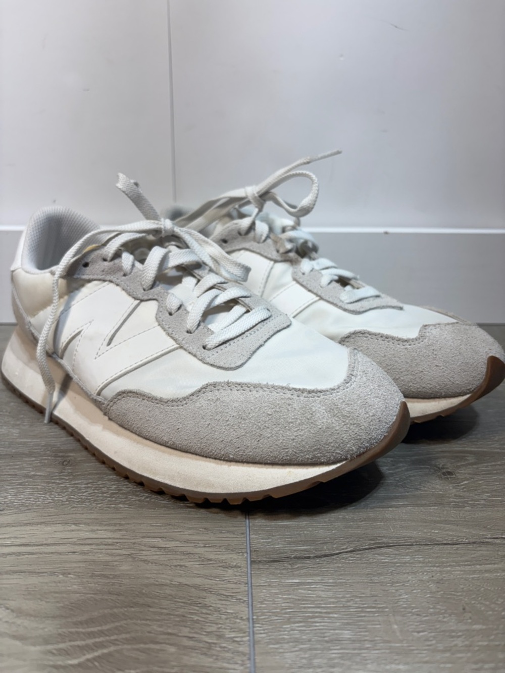 New Balance 237 V1 women's classic white sneakers size 11